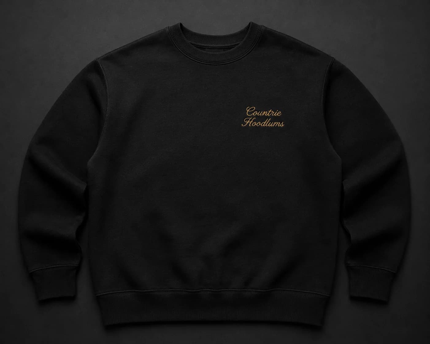 Chain-Stitch Crewneck