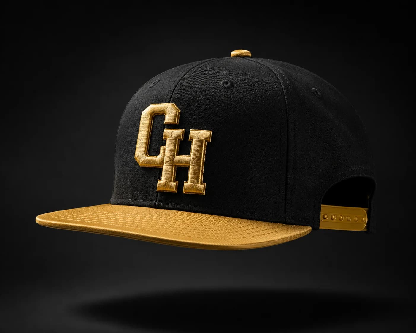 Gold Brim Snapback
