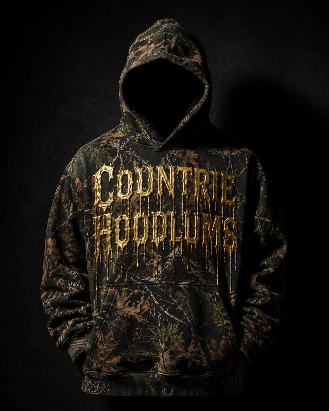 Camo Crossover Hoodie