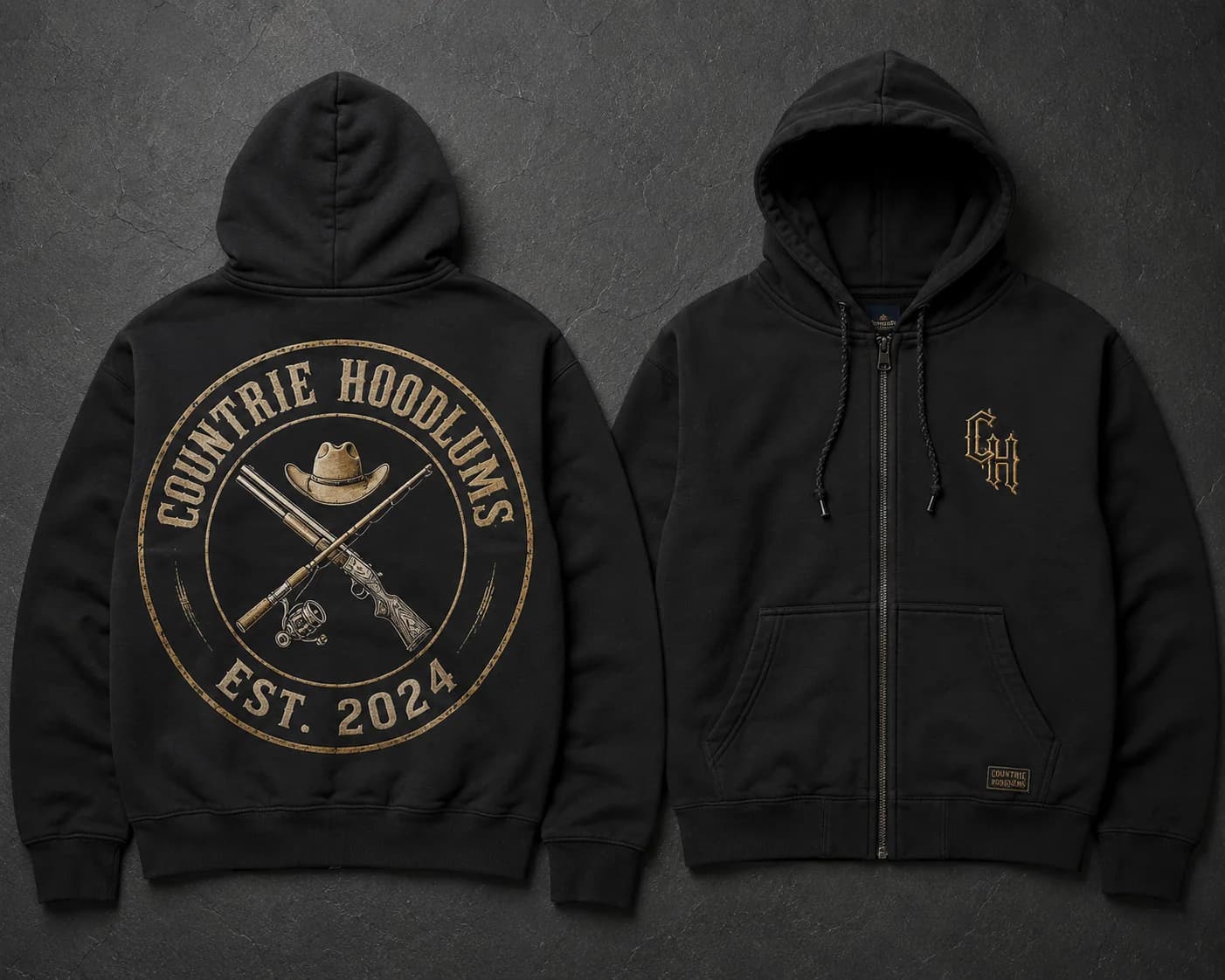 Crew Zip Hoodie