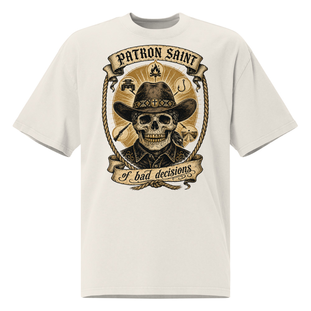 Patron Saint of Bad Decisions — product mockup
