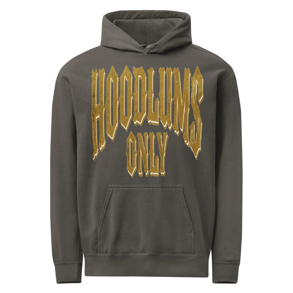 HOODLUMS ONLY — product mockup