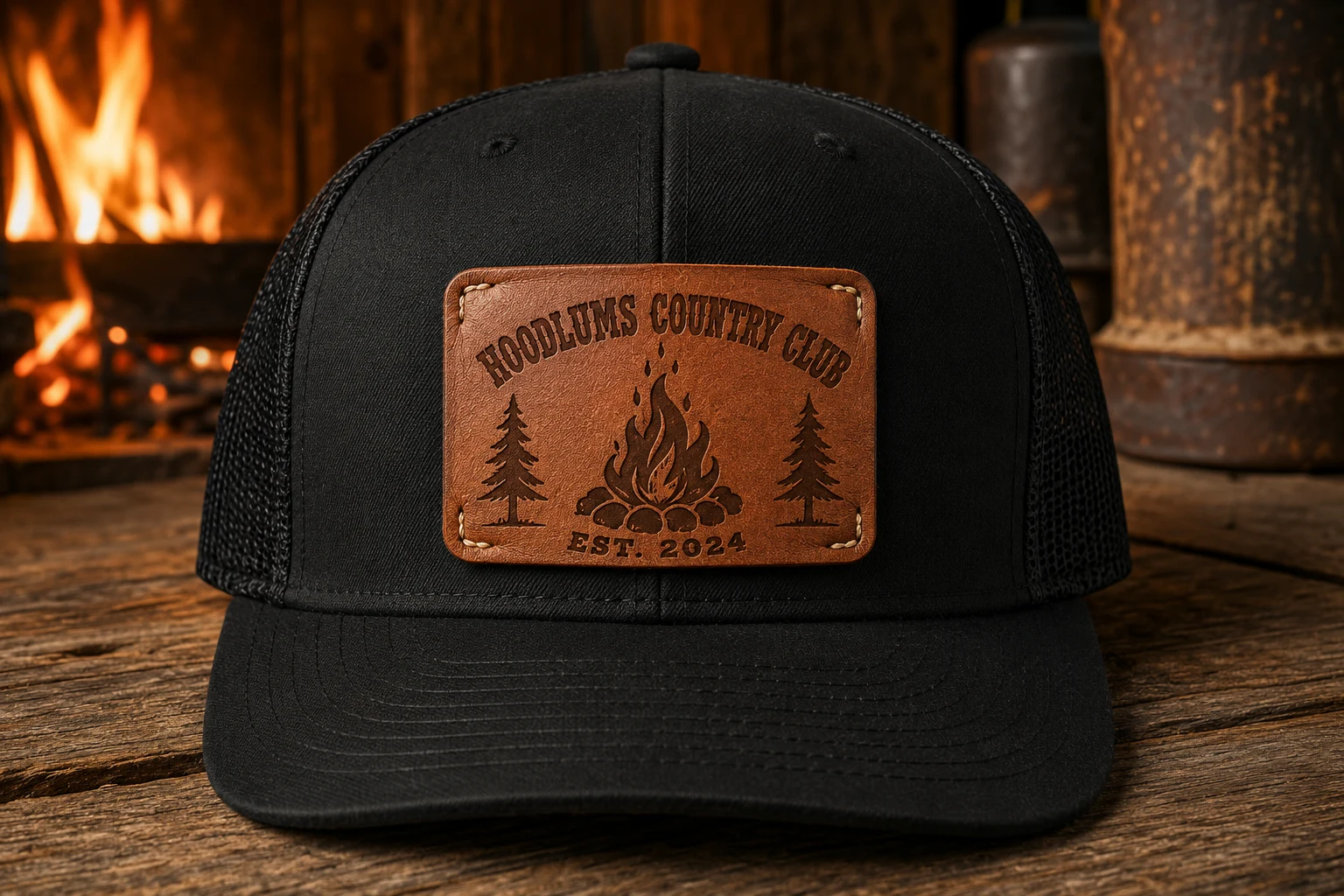 Bonfire Country Patch Hat